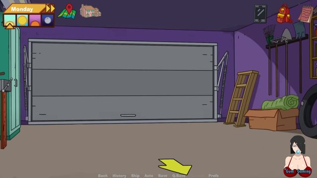 Simpsons Parodisi Lustfield Oyununda Marge ve Diğer Karakterler Duşta Kendilerini Tatmin Ediyor