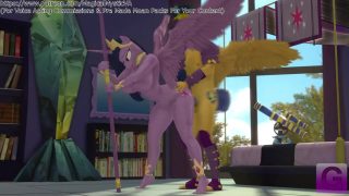 Twilight ve Starlight’in Anthro Pony Seks Maceralarında Sert Penetrasyon ve Oral Zevk Dolu Anlar